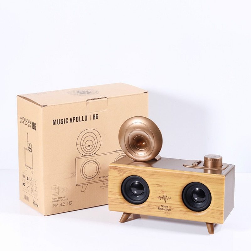 Classic feeling bluetooth speaker