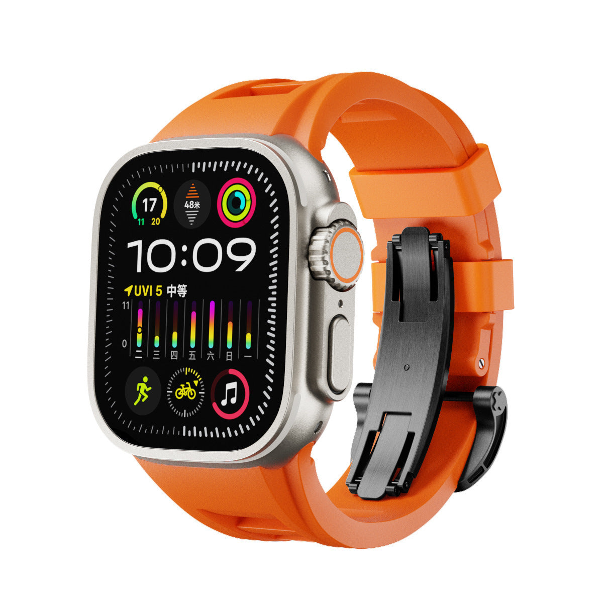 Watch Liquid Silicone Strap S9 Smartwatch