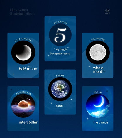 Fantasy LED Romantic Bedroom Starry Sky Projection Ambience Light