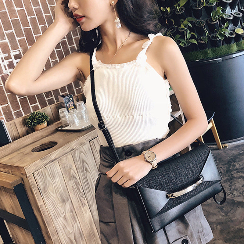 Clutch bag shoulder messenger bag