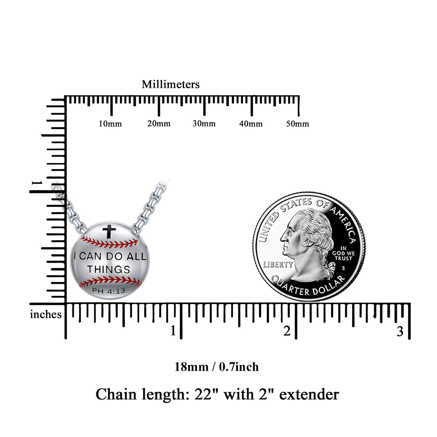 Baseball Necklace 925 Sterling Silver Pendant Necklaces Charm Pendants