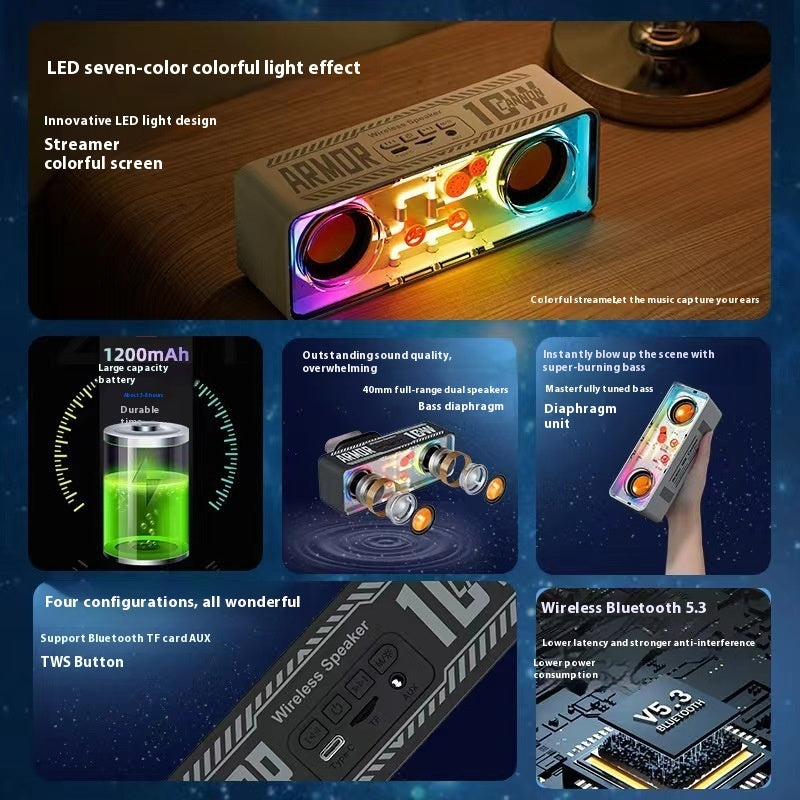 Stylish Wireless Bluetooth Speaker