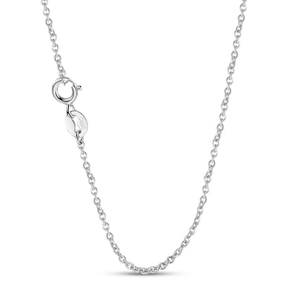 Cute Carrot Rabbit 925 Sterling Silver Enamel Necklace Original Girls' Ins Sweater Chain